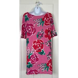 Lilly Pulitzer Somerset Dress A Thing Called Love Floral Size MEDIUM